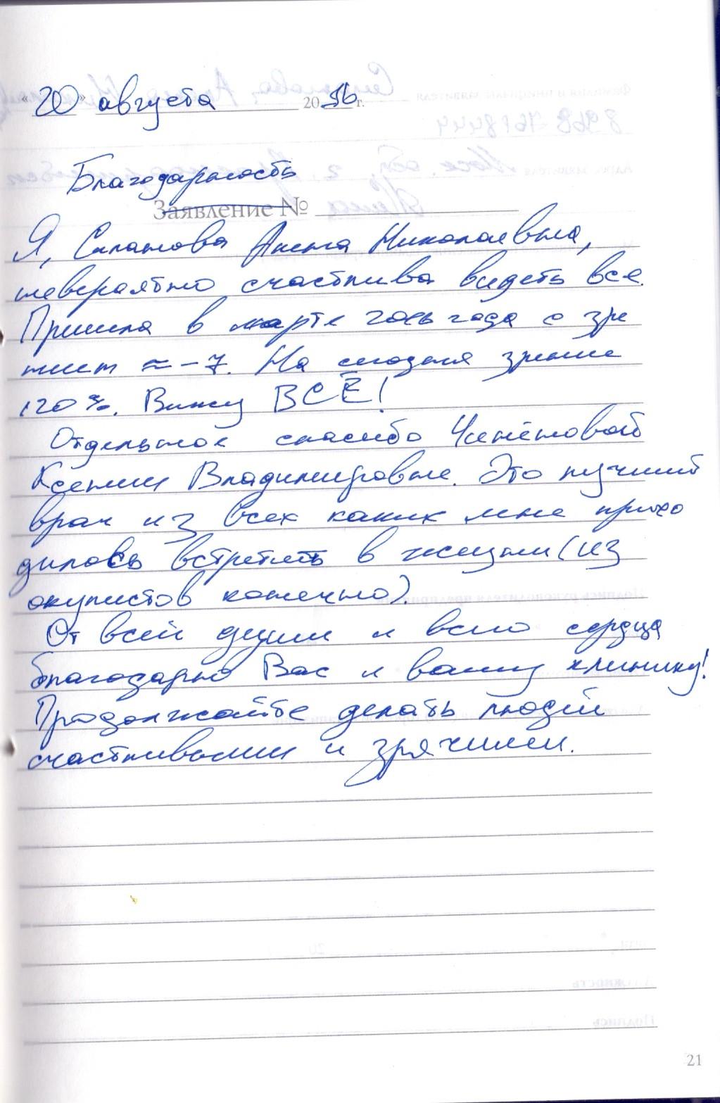 Силанова Анна Николаевна